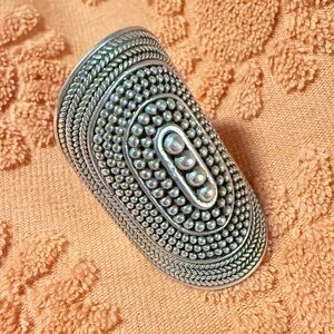 Silver Statement Ring. $35